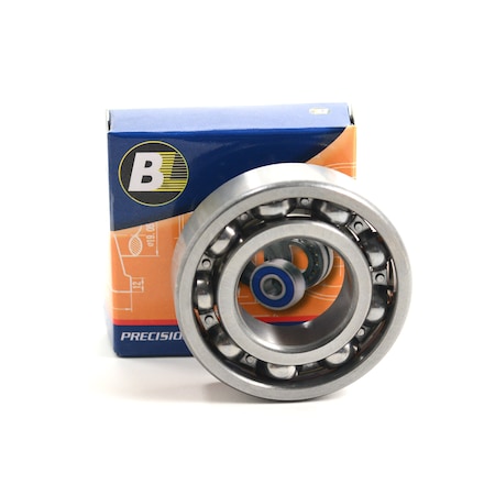 Deep Groove Ball Bearing, Inch, 0.75-in. Bore Dia., 1.625-in. Outside Dia., 0.3125-in. Width